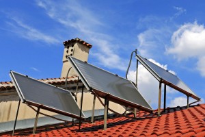 solar thermal system for water heating